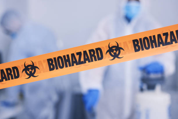 Professional Biohazard Cleanup technician working in Stone Harbor, NJ